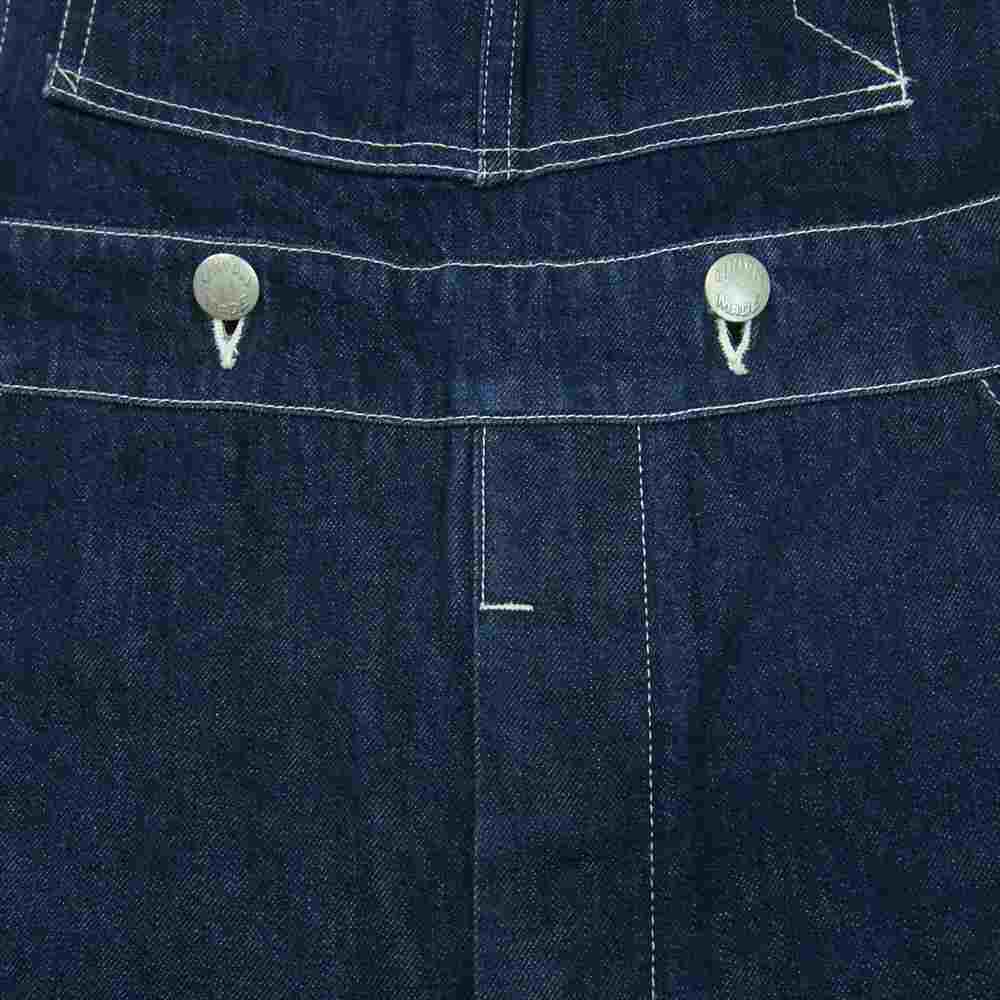 Scye サイ MPP-0233MB BASICS denim overalls salopettes デニム オーバーオール サロペット インディゴブルー系 28【中古】