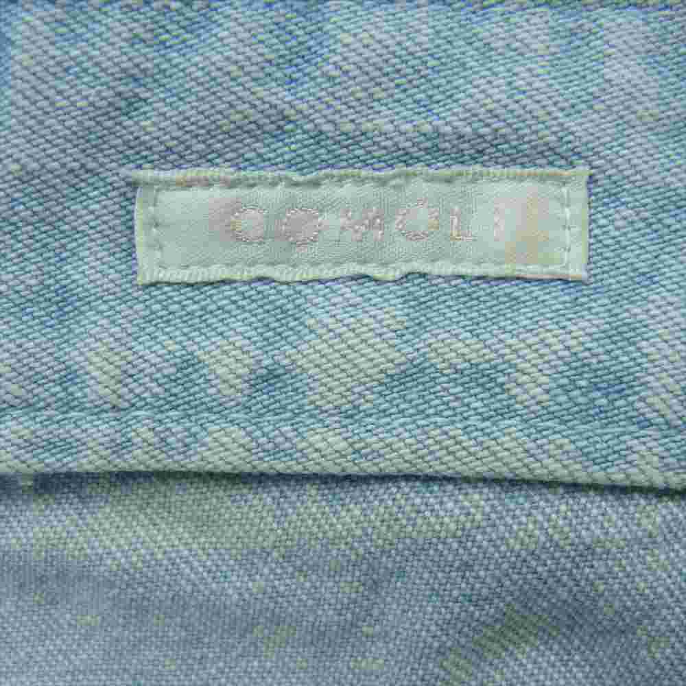 COMOLI コモリ 15F-03002 Belted Denim Pants ベルテッド デニム パンツ コットン 日本製 インディゴブルー系【中古】