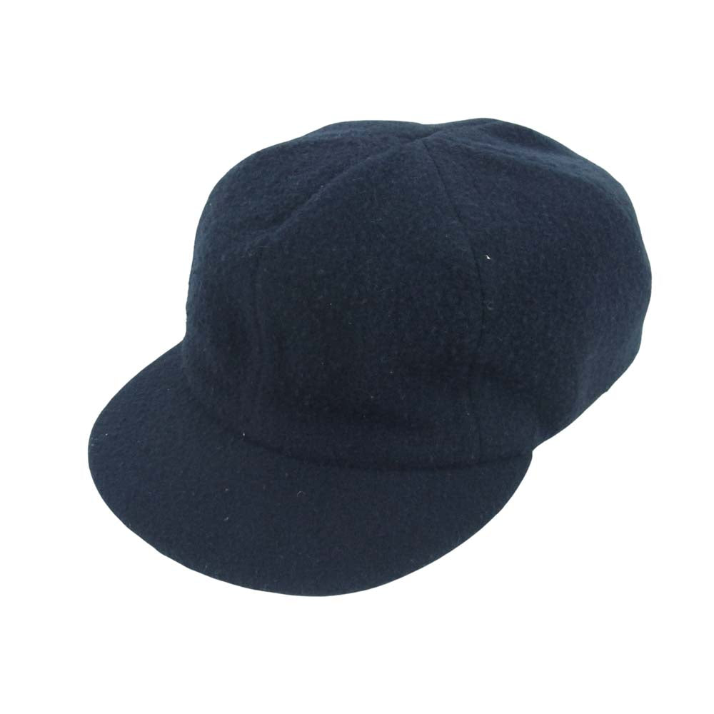 COMOLI コモリ 16AW J03-07005 NAPPING WOOL CAP ナッピング ウール キャップ 帽子 ダークネイビー系【中古】