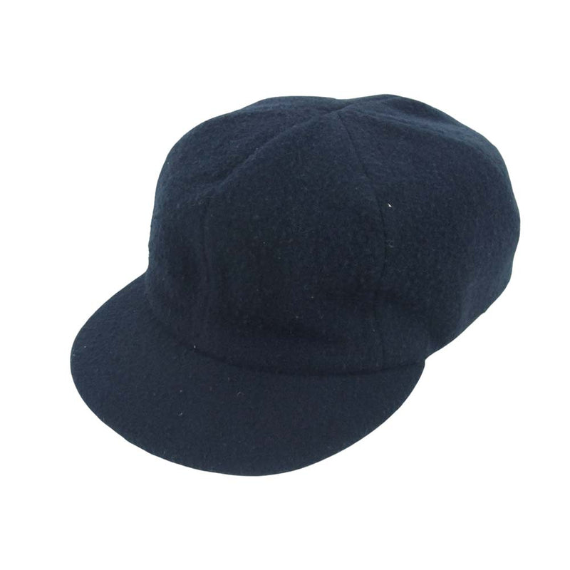 COMOLI コモリ 16AW J03-07005 NAPPING WOOL CAP ナッピング ウール キャップ 帽子 ダークネイビー系【中古】