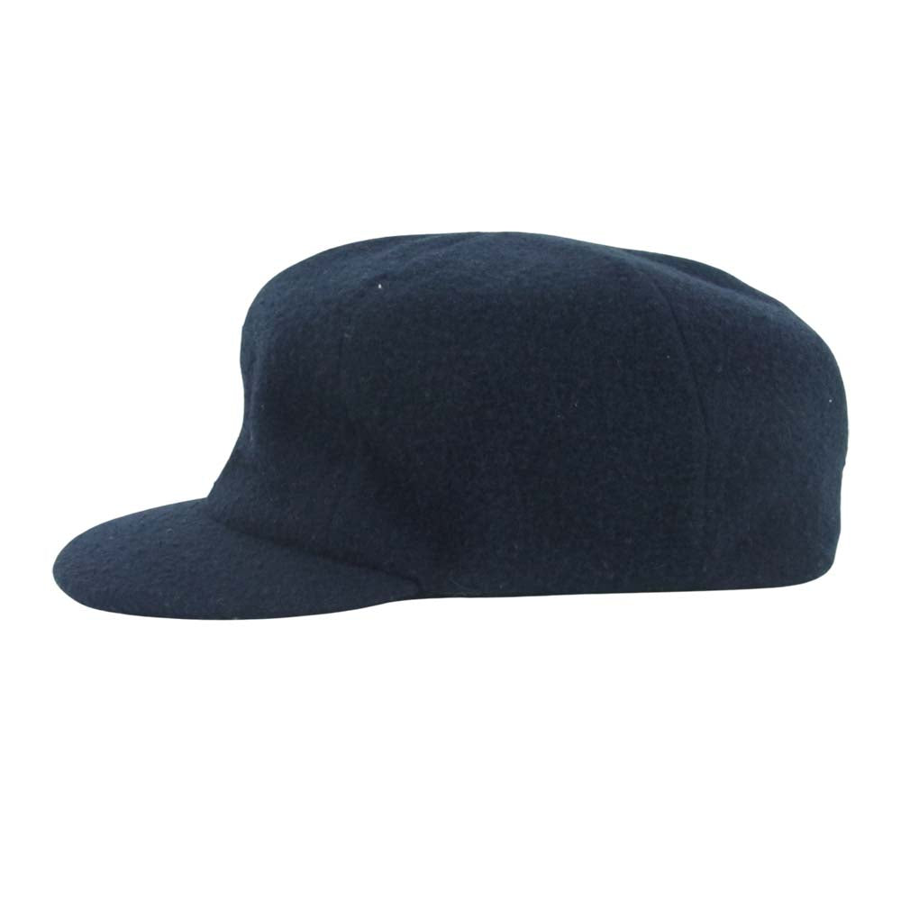 COMOLI コモリ 16AW J03-07005 NAPPING WOOL CAP ナッピング ウール キャップ 帽子 ダークネイビー系【中古】