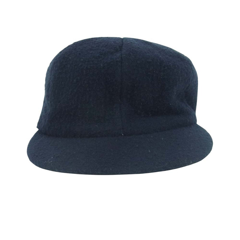 COMOLI コモリ 16AW J03-07005 NAPPING WOOL CAP ナッピング ウール キャップ 帽子 ダークネイビー系【中古】