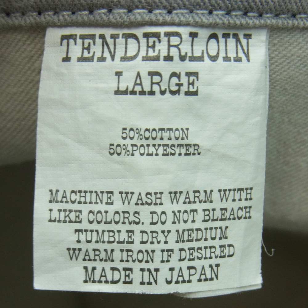 TENDERLOIN テンダーロイン T-BDP SHORT ショート ハーフ パンツ ショーツ 日本製 ブラック系【中古】