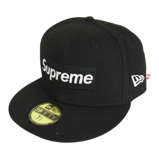 Supreme シュプリーム 21AW No Comp Box Logo New Era ボックスロゴ ニューエラ ベースボール キャップ ブラック系 XL【美品】【中古】