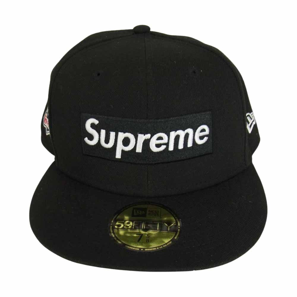 Supreme シュプリーム 21AW No Comp Box Logo New Era ボックスロゴ ニューエラ ベースボール キャップ ブラック系 XL【美品】【中古】