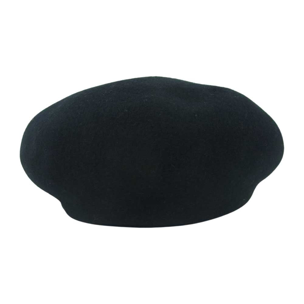 uniform experiment ユニフォームエクスペリメント UE-178091 BIG BERET スタッズ ピンズ付き ビッグ ベレー帽 帽子 ブラック系 3【中古】