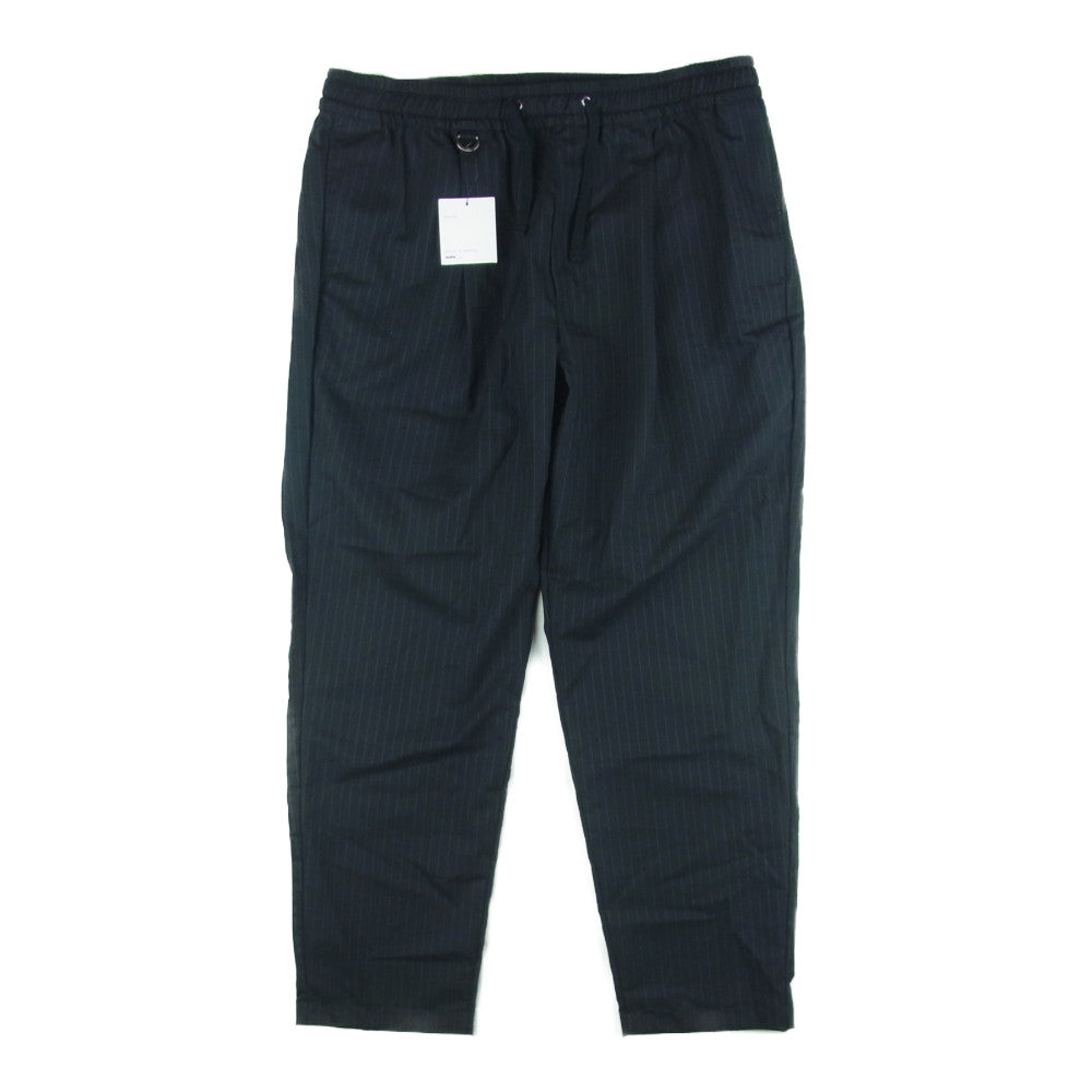 uniform experiment ユニフォームエクスペリメント UE-220021 WOOL WIDE TAPERED 1TUCK EASY PANTS ワンタック ウール ワイド テーパード パンツ ブラック系 3【美品】【中古】