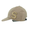 Sacai サカイ 22SS 22-0341S S Cap Suiting ロゴ 刺繍 6パネル キャップ グレイッシュベージュ系【極上美品】【中古】