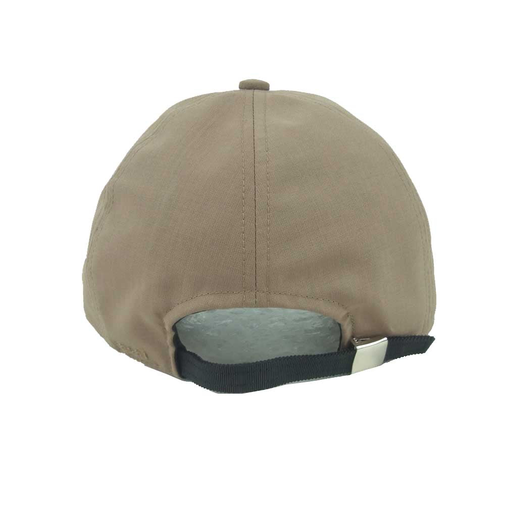 Sacai サカイ 22SS 22-0341S S Cap Suiting ロゴ 刺繍 6パネル キャップ グレイッシュベージュ系【極上美品】【中古】