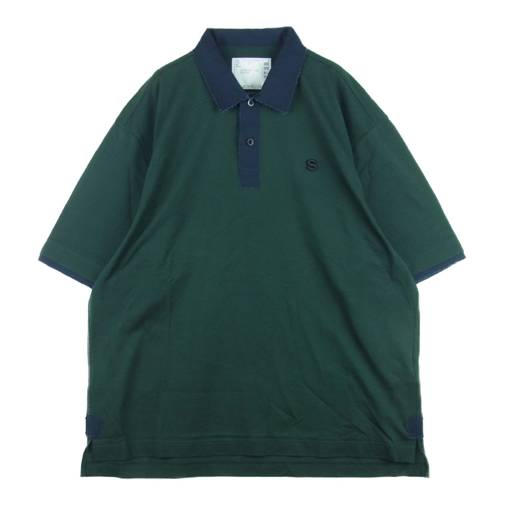 sacai ポロシャツ サイズ1 - シャツ/ブラウス(半袖/袖なし)