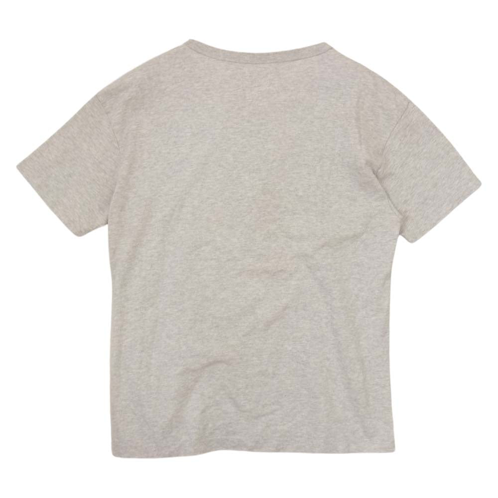 VISVIM ビズビム 0118305010004 JUMBO TEE S/S ジャンボ 刺繍 半袖 Tシャツ グレー系 3【美品】【中古】
