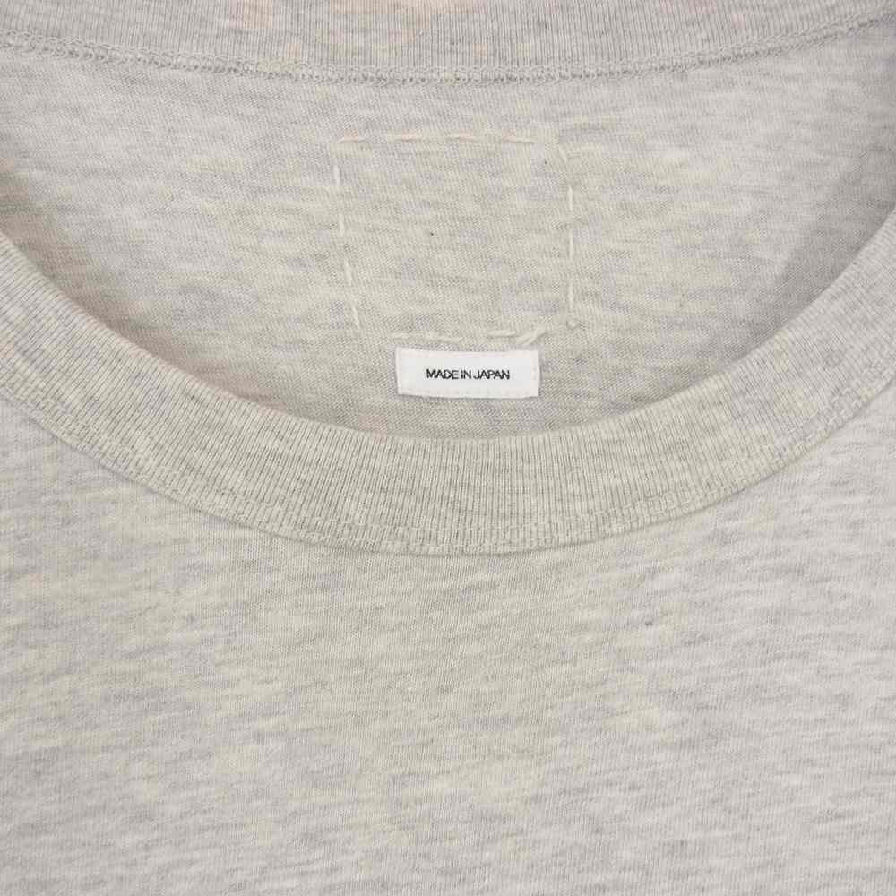 VISVIM ビズビム 0118305010004 JUMBO TEE S/S ジャンボ 刺繍 半袖 Tシャツ グレー系 3【美品】【中古】