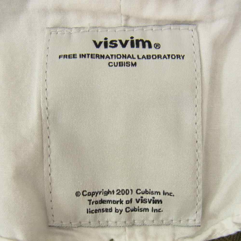 VISVIM ビズビム SMITHSON PANTS HERRINGBONE スミスソン ヘリンボーン ベイカー ミリタリー パンツ カーキ系 L【中古】