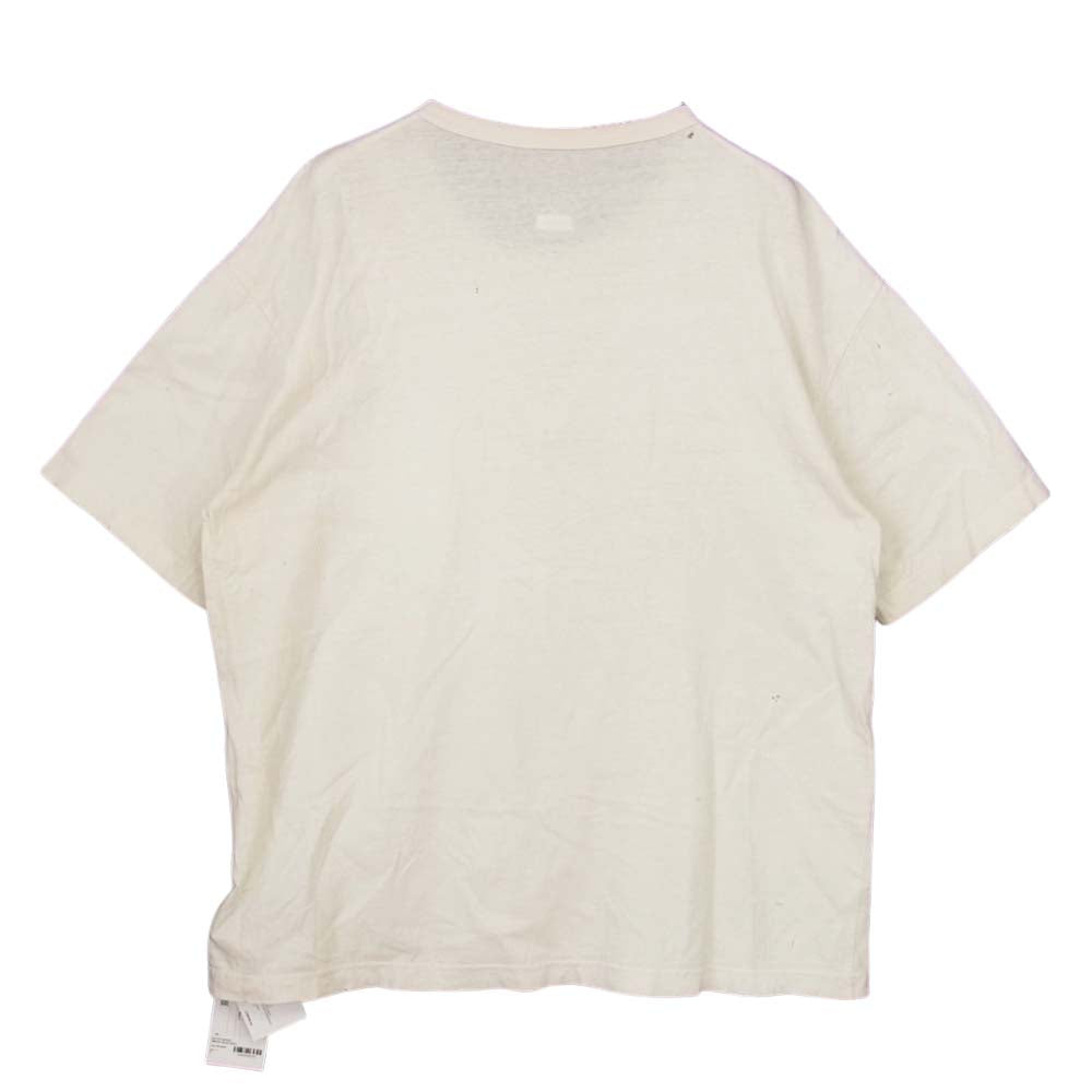 VISVIM ビズビム 21SS 0121105010015 AMPLUS TEE S/S CRASH アンプラス クラッシュ 半袖 Tシャツ ホワイト系 3【中古】