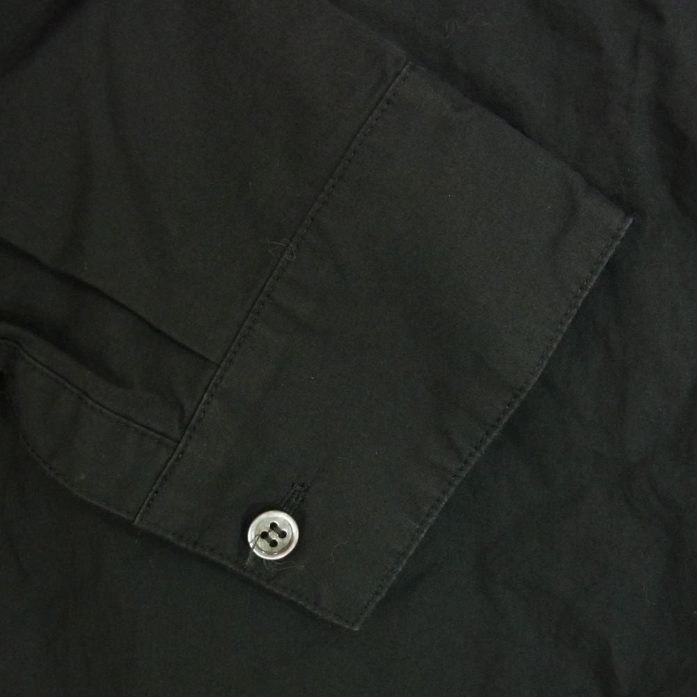 ATTACHMENT アタッチメント AS51-273 40/ ダンプ モンクシャツ 作務衣 シャツ ブラック系 3【中古】