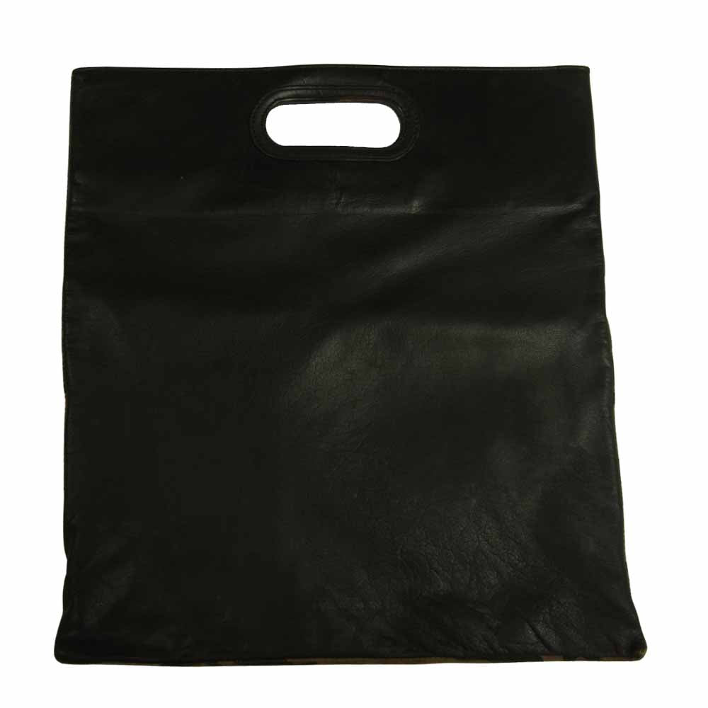 ISAMUKATAYAMA BACKLASH イサムカタヤマバックラッシュ SEDUCTION TRAP カモフラ スエード レザー 2WAY クラッチバッグ ブラック系【中古】