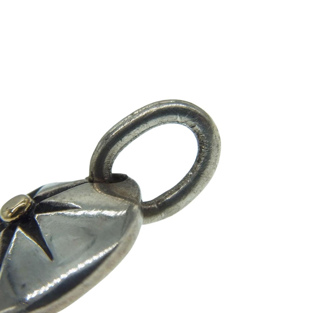 BIGHAND ビッグハンド 購入時ギャランティカード付属 SUN サン メタル付き チャーム ペンダントトップ シルバー系【中古】