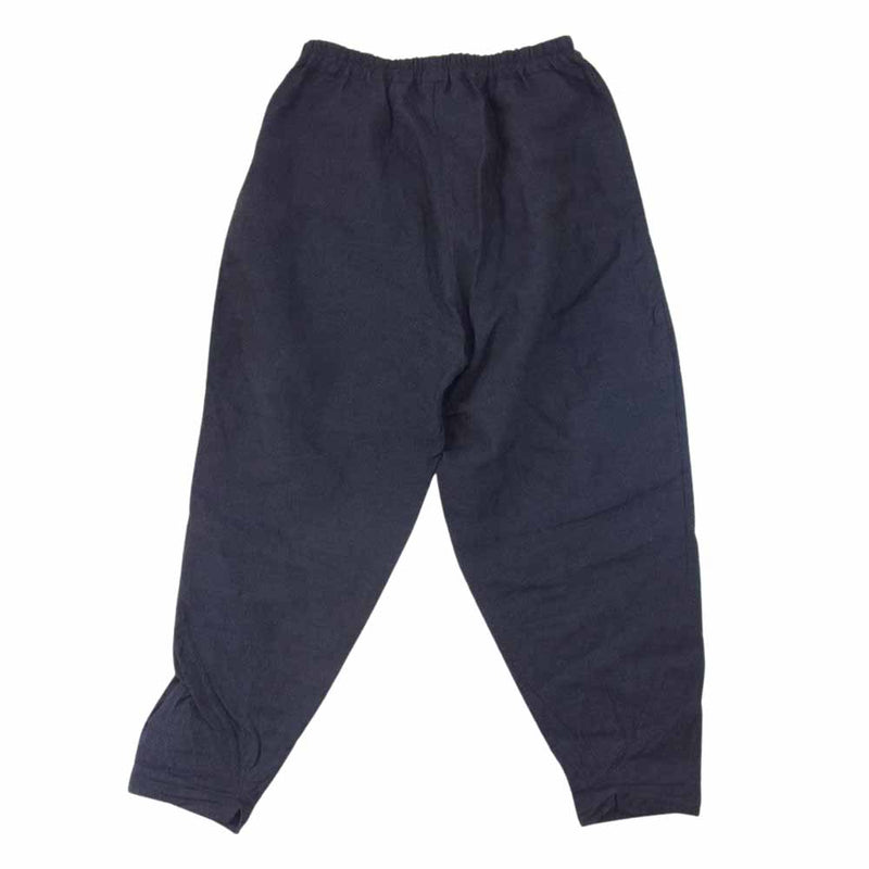 トゥーグッド THE ACROBAT TROUSER LAUNDERED LINEN INK リネン アクロバット トラウザー ワイド テーパードパンツ ネイビー系 4【中古】