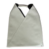 MAISON MARGIELA メゾンマルジェラ 21AW S54WD0043 P4313 MM6 エムエムシックス JAPANESE TOTE ジャパニーズ トート トライアングル バッグ ホワイト系【中古】