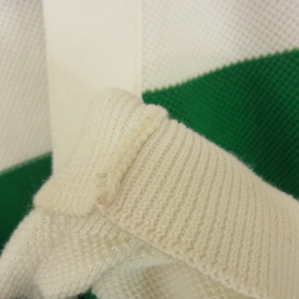 GUCCI グッチ 626051 XKBE5 国内正規品 STRIPED KNITTED CARDIGAN ストライプ ニット カーディガン グリーン系 S【中古】