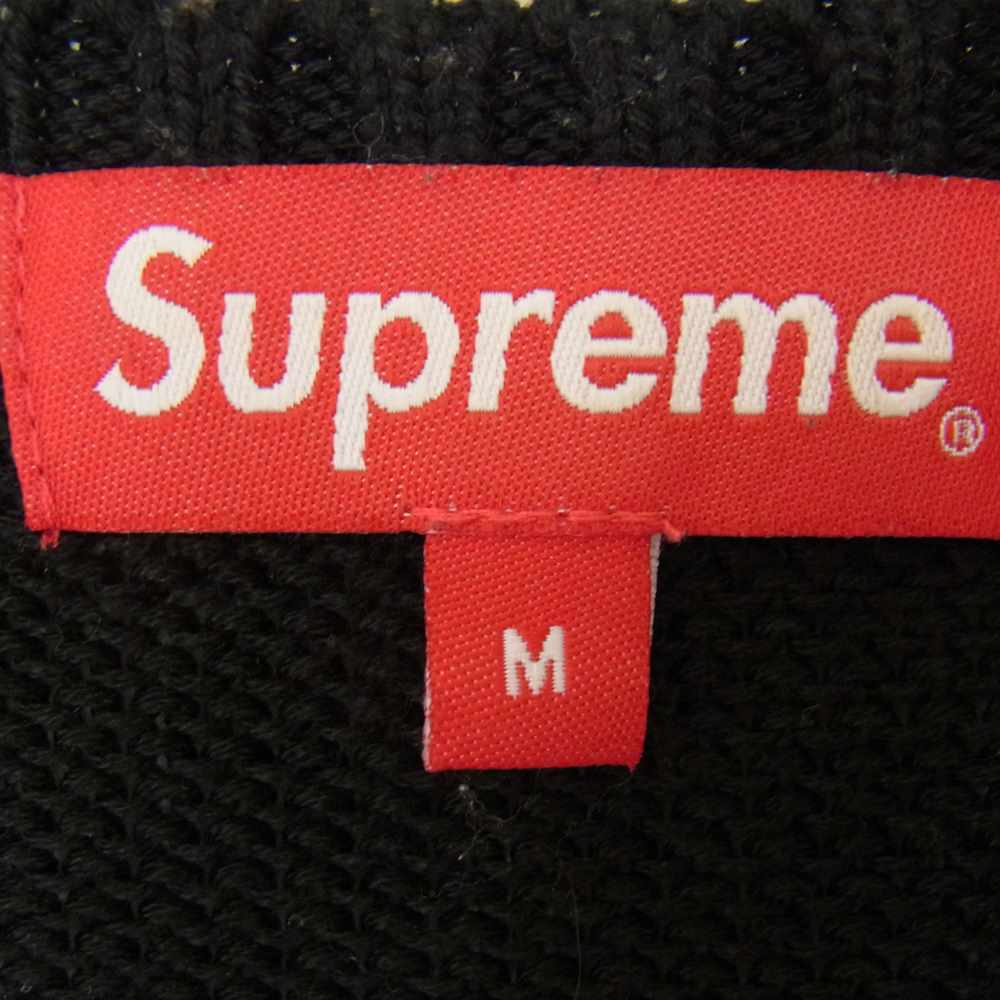 Supreme シュプリーム 20SS Back Logo Sweater バックロゴ セーター ニット ブラック系 M【中古】