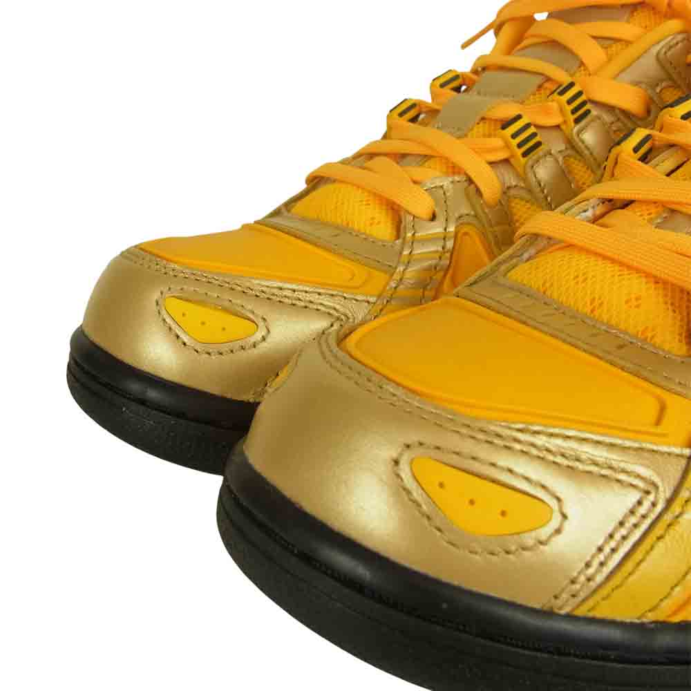 NIKE ナイキ CU6015-700 × OFF-WHITE オフホワイト AIR RUBBER DUNK ダンク エアラバー ユニバーシティ スニーカー イエロー系 28cm 【中古】