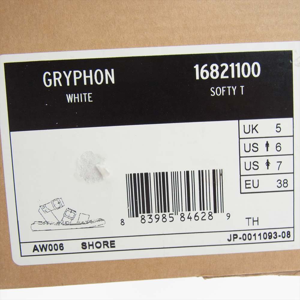 Dr.Martens ドクターマーチン GRYPHON STRAP SANDAL グリフォン ストラップ サンダル ホワイト系 UK5(24.0cm)【中古】