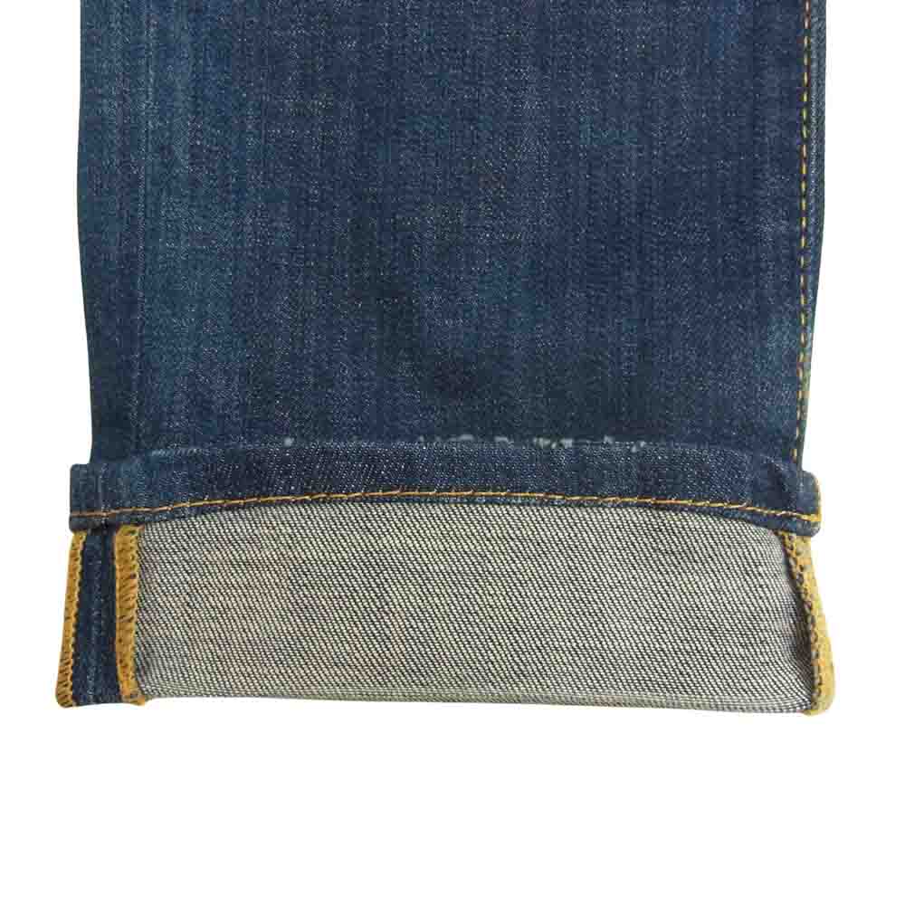 DSQUARED2 ディースクエアード S74LA0696 ジャパンタグ PAINT DENIM STRETCH JEAN ペイント加工 ストレッチ ジーンズ デニムパンツ インディゴブルー系 46【中古】