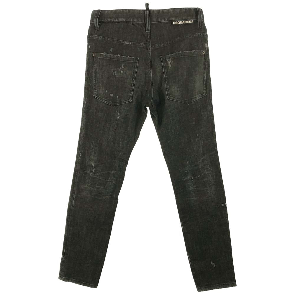 DSQUARED2 ディースクエアード S71LB0658 ジャパンタグ BLACK DENIM