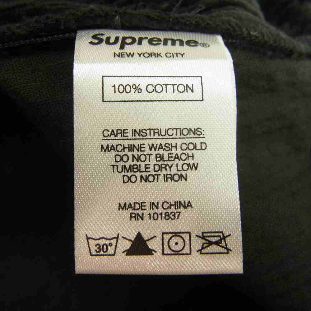 Supreme シュプリーム 19SS Rope Corduroy Work Short ロープ コーデュロイ ワーク ショーツ ブラック系 32【極上美品】【中古】