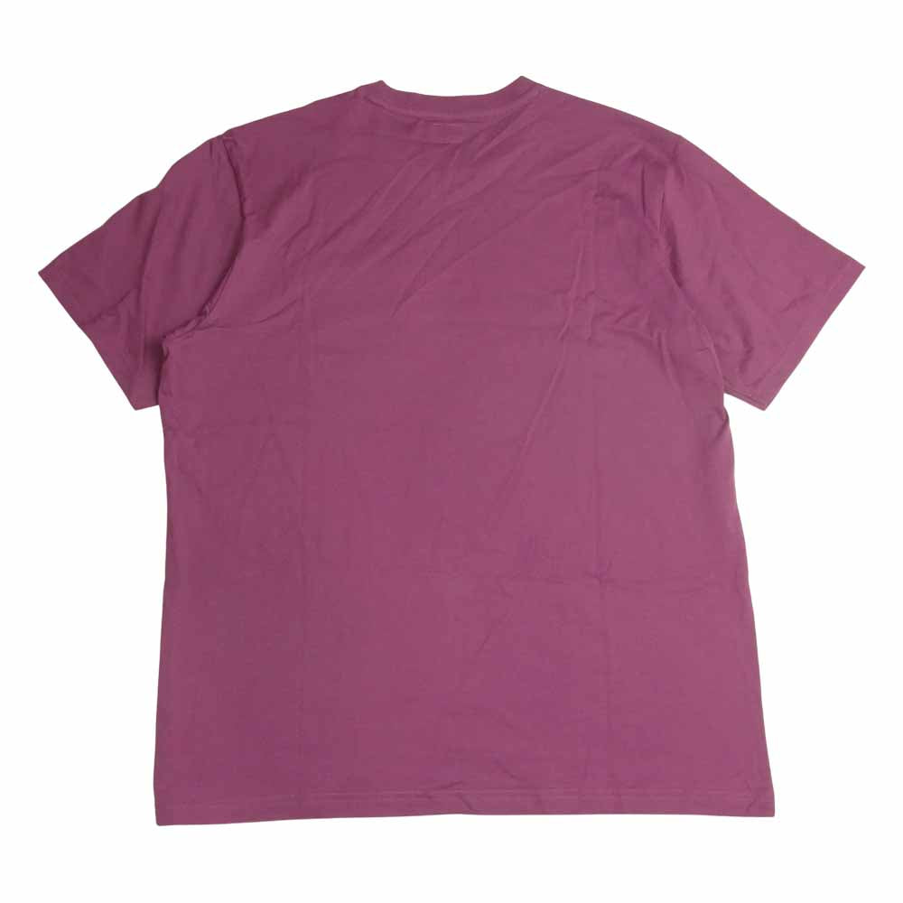 Supreme シュプリーム 21SS Laser Cut S Logo Pocket Tee レーザー カット ロゴ ポケット 半袖 Tシャツ パープル系 L【極上美品】【中古】