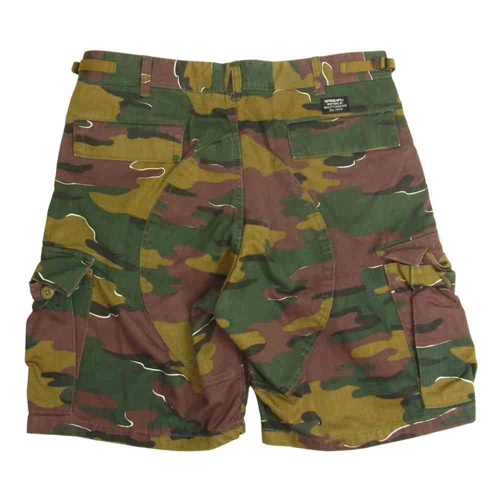 Supreme シュプリーム 18SS  Cargo Pants Cargo Short カモ カーゴ パンツ カモ柄 カーキ系 32【中古】