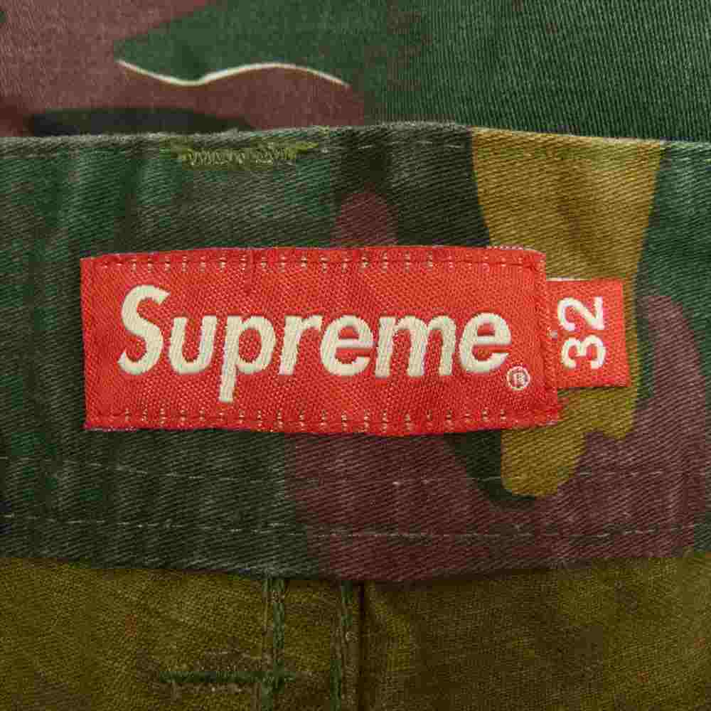 Supreme シュプリーム 18SS  Cargo Pants Cargo Short カモ カーゴ パンツ カモ柄 カーキ系 32【中古】