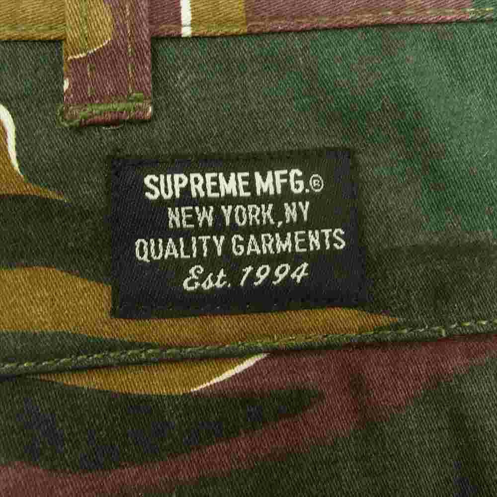 Supreme シュプリーム 18SS  Cargo Pants Cargo Short カモ カーゴ パンツ カモ柄 カーキ系 32【中古】