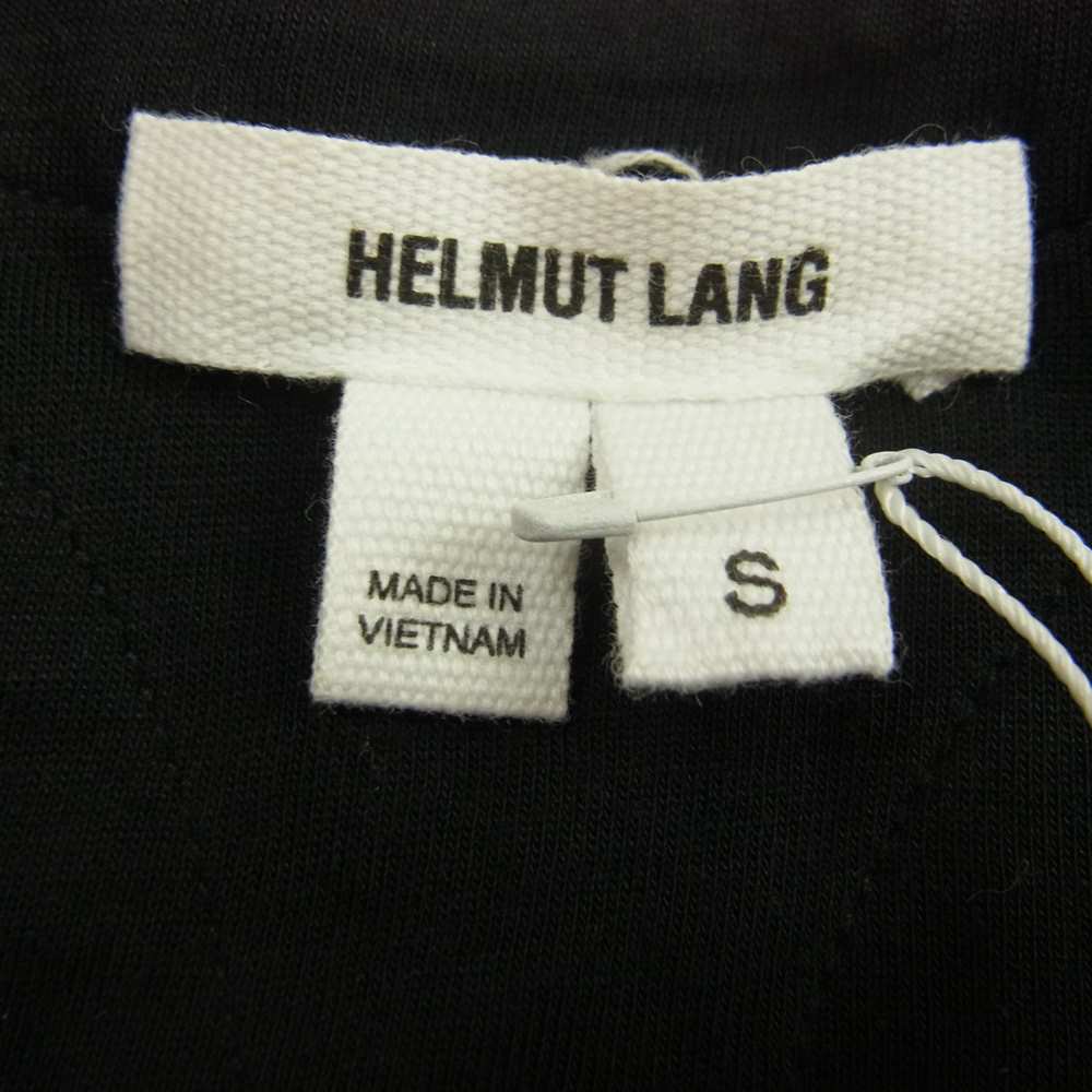 HELMUT LANG ヘルムートラング 4105206 アメリカンスリーブ ノースリーブ ドレープ ワンピース ブラック系 S【新古品】【未使用】【中古】