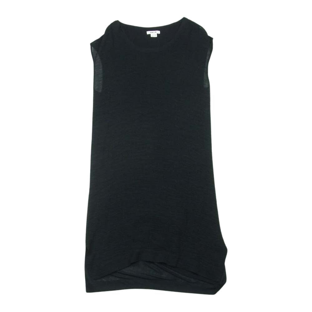 HELMUT LANG ヘルムートラング 4105206 ノースリーブ レイヤード ワンピース アメリカ製 ブラック系 S【中古】