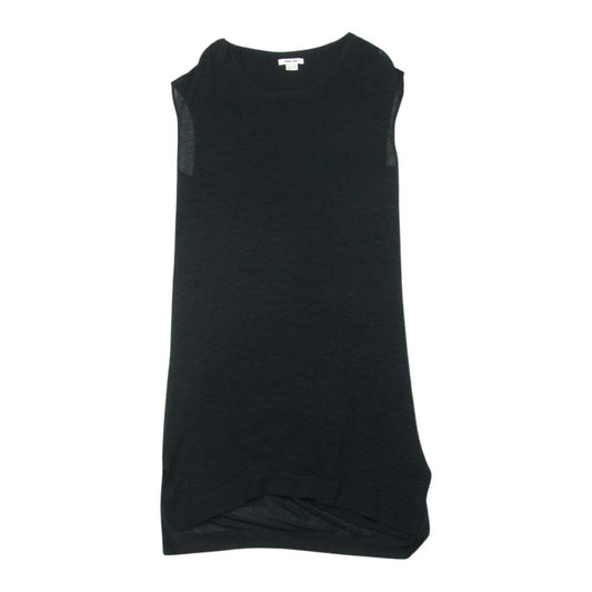 HELMUT LANG ヘルムートラング 4105206 ノースリーブ レイヤード ワンピース アメリカ製 ブラック系 S【中古】