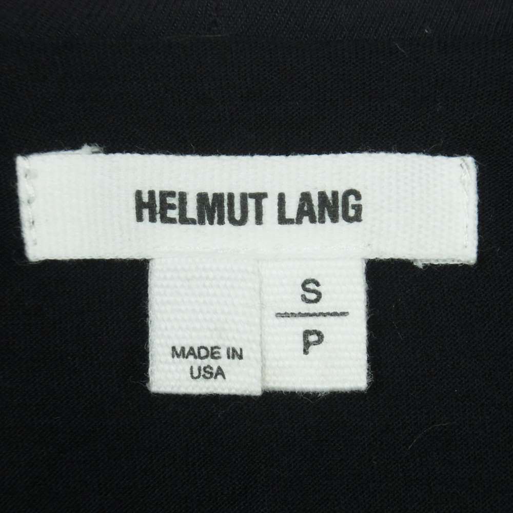 HELMUT LANG ヘルムートラング 4105206 ノースリーブ レイヤード ワンピース アメリカ製 ブラック系 S【中古】