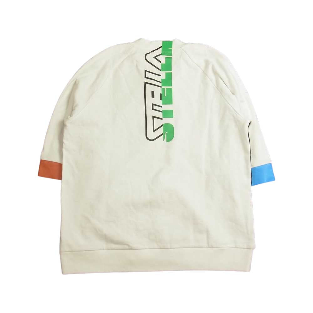 Stella McCartney ステラマッカートニー ハーフジップ ライン スウェット  ブラック系 42【極上美品】【中古】