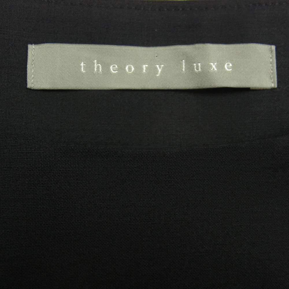theory セオリー 03-9905525 Theory luxe セオリーリュクス Executive Magdas ワンピース 半袖 ブラック系【中古】