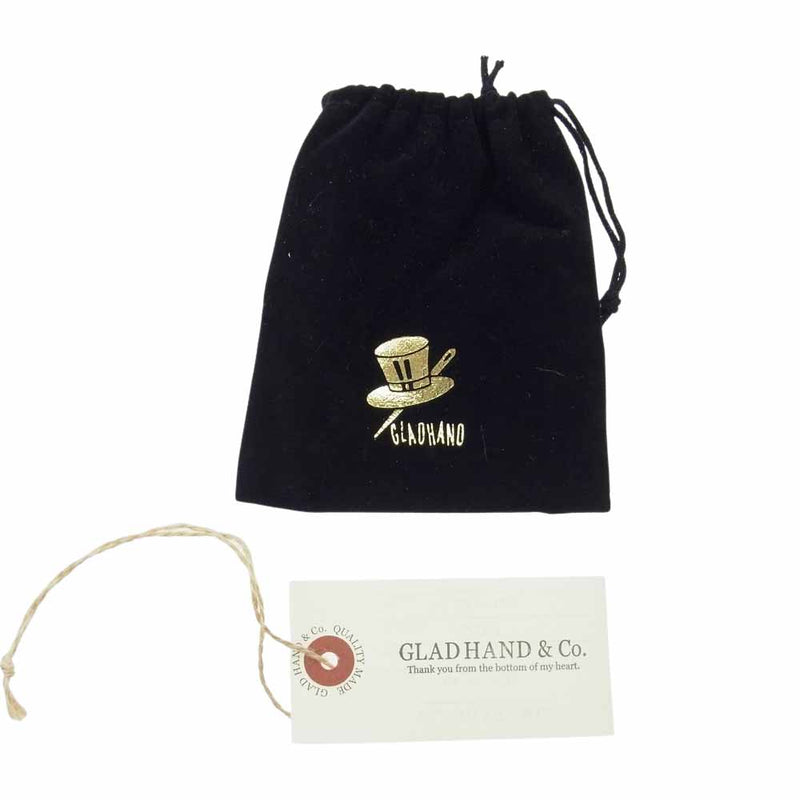 GLADHAND & Co. グラッドハンド GH Co.-G16 GH SWIVEL SNAP KEY HOLDER 真鍮製 キーホルダー ゴールド系【中古】