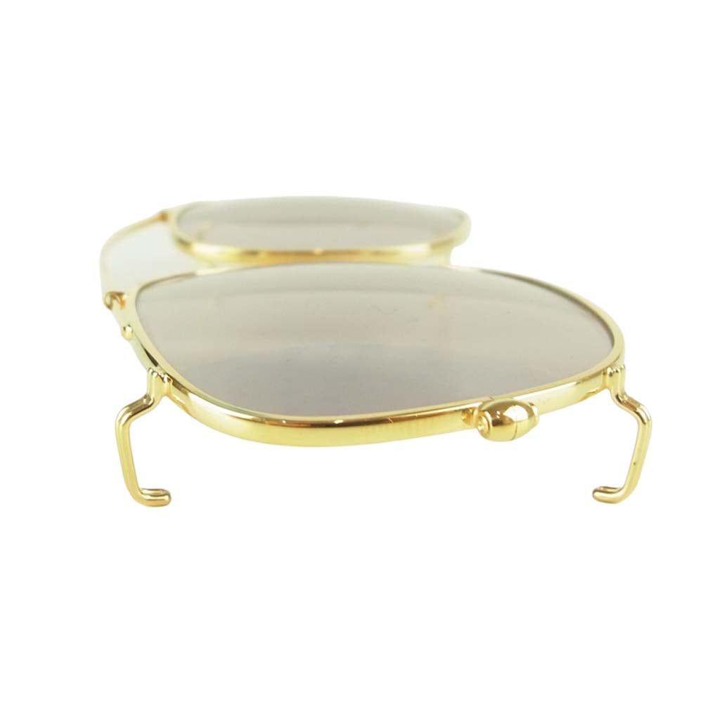 GLADHAND & Co. グラッドハンド ×丹羽雅彦 CLIP ON ORNAMENT クリップオン クリップオングラス ゴールド系【中古】