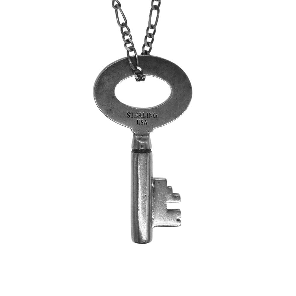 GLADHAND & Co. グラッドハンド キートップ チェーン シルバー 925 銀 アメリカ製  ネックレス シルバー系【中古】