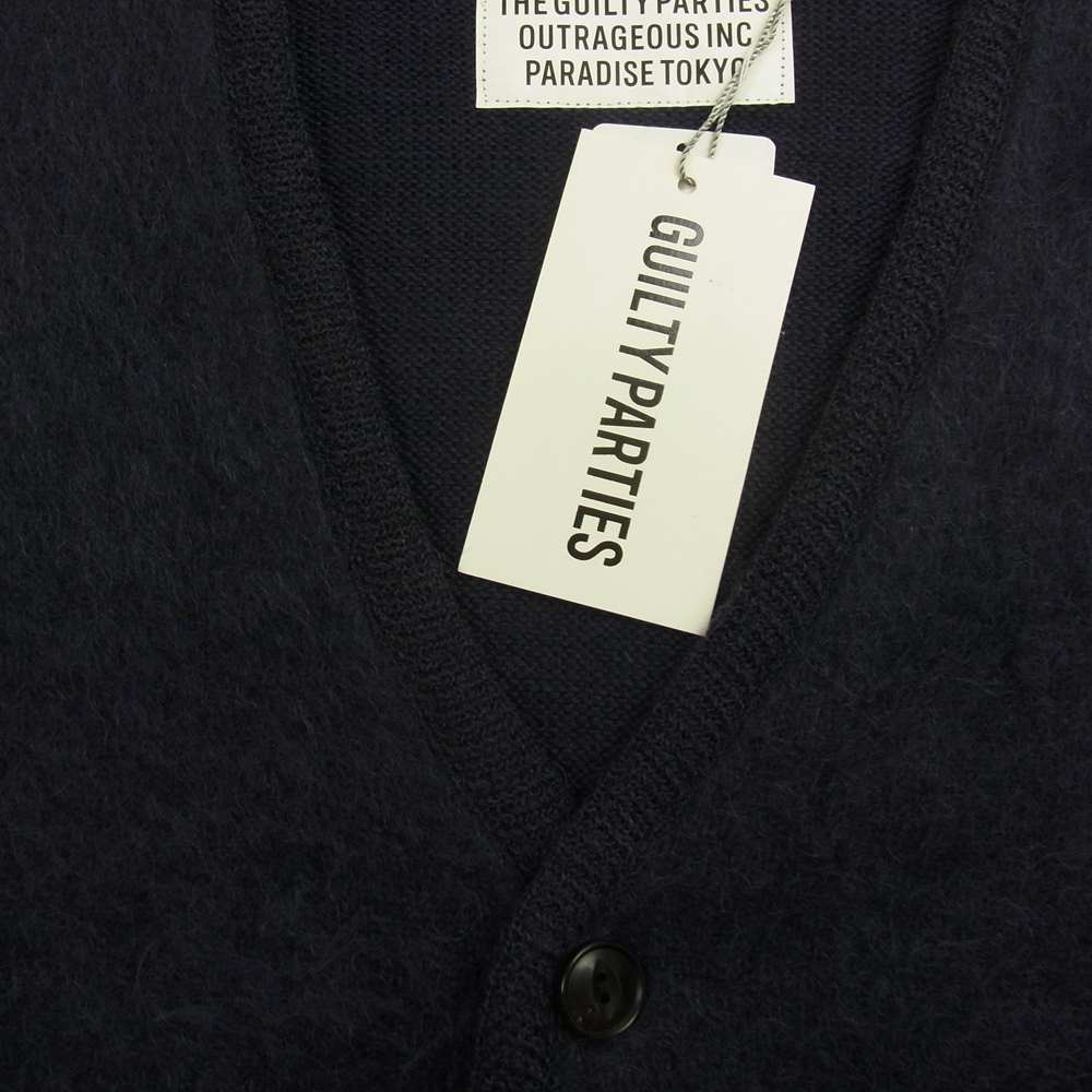 WACKO MARIA ワコマリア 21AW 21FW-WMK-KN05 MOHAIR CARDIGAN モヘア