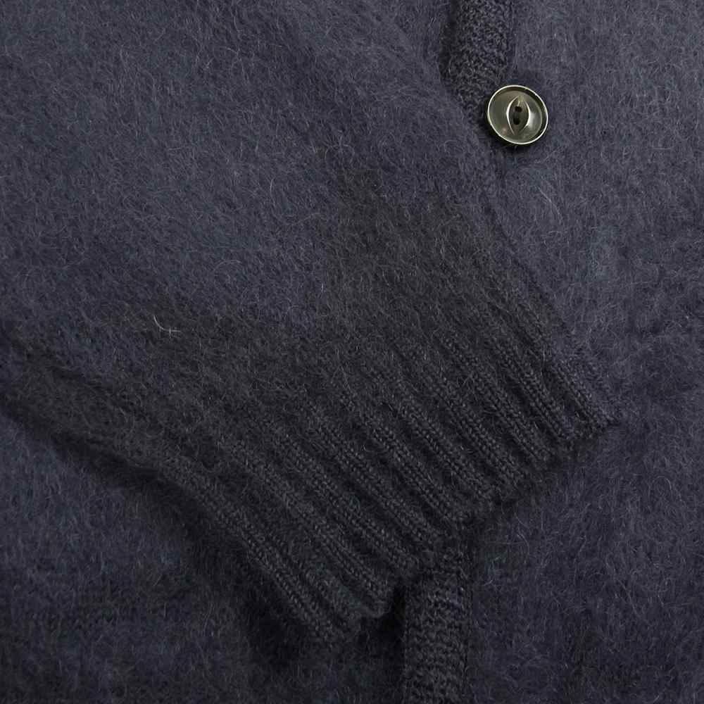 WACKO MARIA ワコマリア 21AW 21FW-WMK-KN05 MOHAIR CARDIGAN モヘア カーディガン ネイビー系 S【極上美品】【中古】