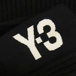 Yohji Yamamoto ヨウジヤマモト Y-3 ワイスリー FJ0300 ライン ニット ロング ワンピース 長袖 ブラック系 XS【中古】