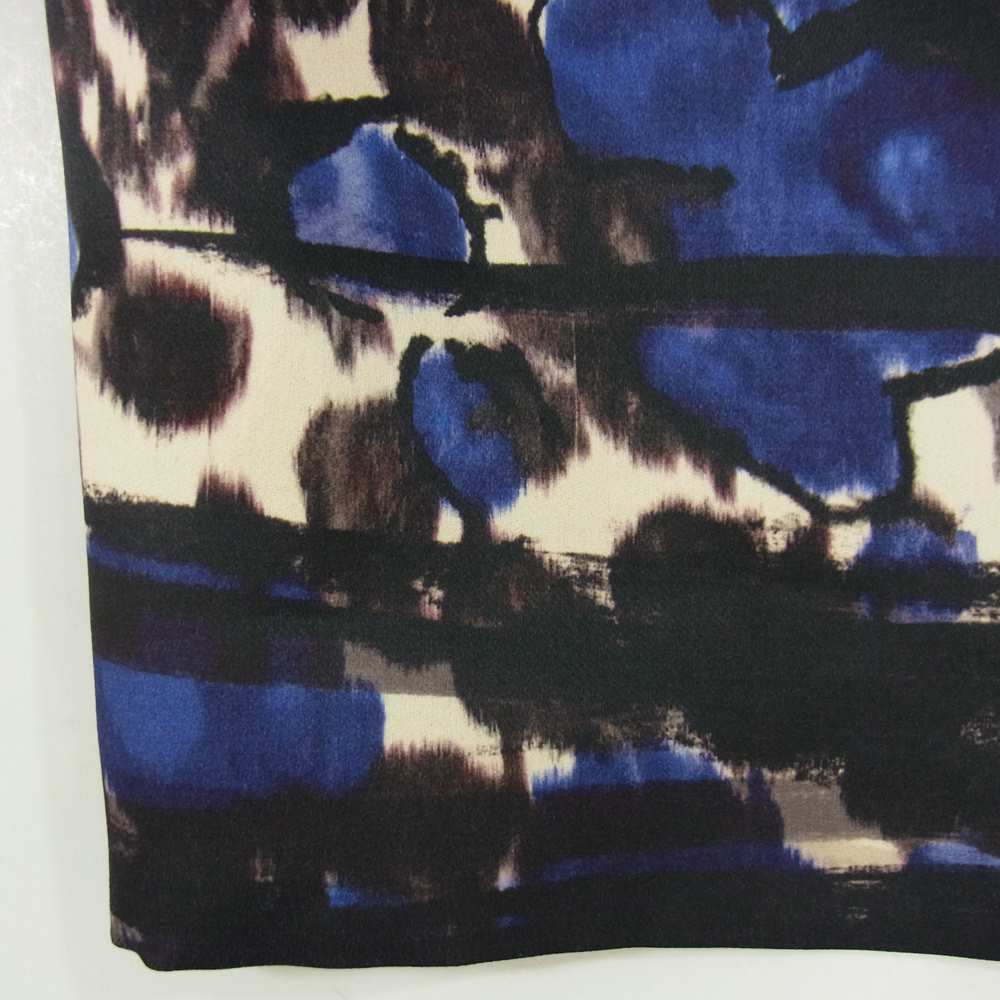LANVIN ランバン 2132 1838 国内正規品 フランス製 シルク混 チューブトップ ドレス ブラック系 34【中古】