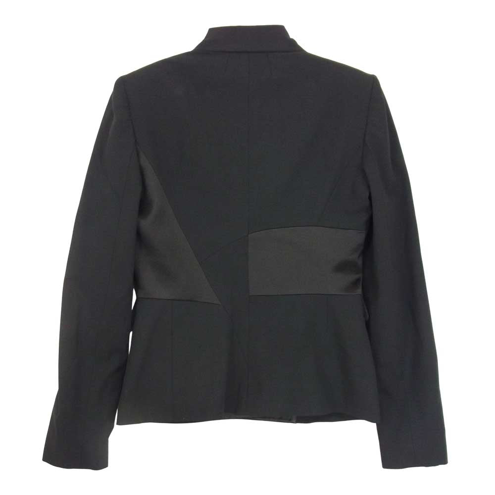 Christian Dior クリスチャンディオール 7P12022640 切替 テーラード ジャケット レディース ブラック系 38【中古】