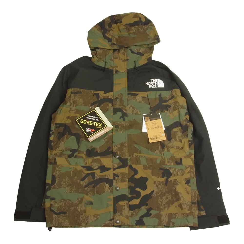 THE NORTH FACE ノースフェイス NP62135 NOVELTY MOUNTAIN LIGHT JACKET ノベルティ マウンテン ライト ジャケット GORE-TEX ゴアテックス カーキ系 M【新古品】【未使用】【中古】