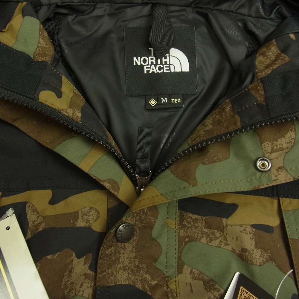 THE NORTH FACE ノースフェイス NP62135 NOVELTY MOUNTAIN LIGHT JACKET ノベルティ マウンテン ライト ジャケット GORE-TEX ゴアテックス カーキ系 M【新古品】【未使用】【中古】